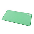 Custom Gaming Mouse Pad with Stitched Edges, Fresh Green Large Mousepad